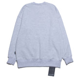 ハニームーンスウェットシャツ/DAMP 'HONEYMOON' SWEAT SHIRT_MELANGE GRAY