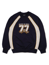 UNISEX ラグビースポーツダブルセブンスウェットシャツ(FCD1TS104M)
