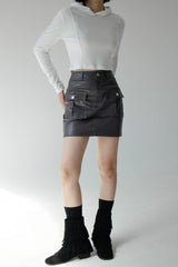 クロップフードTシャツ/BB Crop Hooded T-shirt (4color)