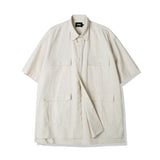 4POCKET BDU COTTON 1/2 SHIRT OATMEAL (6559933726838)