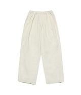 IVORY DRAWSTRING TROUSERS