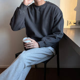 LMN ラインオーバーサイズスウェットシャツ / LMN line oversized fit sweatshirt (4 colors)