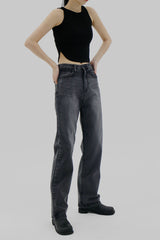ミルクウォッシュドデニムパンツ / Milkwashed denim pants (2color)