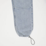 アジャスタブルデニムジョガーパンツ/ ADJUSTABLE DENIM JOGGER PANTS [6100]
