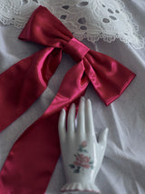 Long Satin Ribbon Hair Pin (6611845447798)