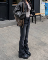 Tale boots cut denim pants