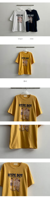 サマーボーイショートスリーブTシャツ
