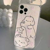 ラッキーパピームーンムーンiPhoneケース / Lucky Puppy Moong Moong iphone case