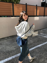 ジョリクロップ2wayフードジップアップ