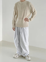 Cube embossed knit 