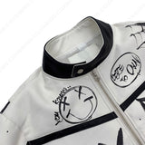 ドローイングカリムバイカージャケット / OWN Drawing Karim Biker Jacket