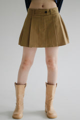 マヨネーズプリーツスカート / Mayonnaise Pleated Skirt (3color)