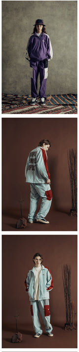シグネイチャーロゴストリングパンツ/SIGNATURE LOGO STIRING PANTS [GRAY]