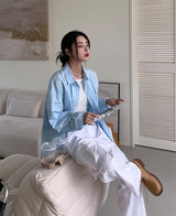 (UNISEX) オールデーベーシックシャツ