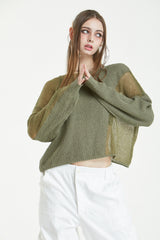ハンドシースルーニット / HAND SEE-THROUGH KNIT
