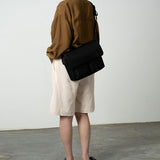 5-Pocket Crossbody Bag (Black)