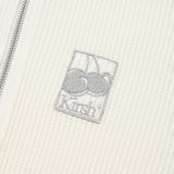 チェリーハイネックハーフジップアップ／CHERRY HIGH NECK HALF ZIP UP [IVORY]