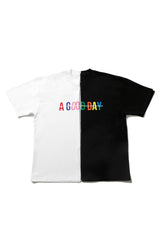 RAINBOW LOGO T-SHIRTS (BLACK) (6555020787830)
