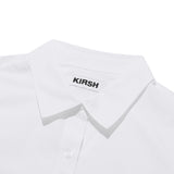 モノチェリークロップショートスリーブシャツ / MONO CHERRY CROP SHORT SLEEVE SHIRT [WHITE]