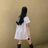 [Bellide made/Short, Long] Candy Short-Sleeved Shirt Dress