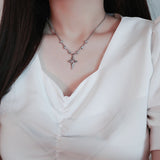 heart star necklace