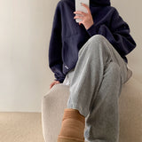 [BELLIDE MADE / 2 lengths] velour corduroy training pants