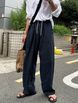 アイスリネンバンディングパンツ