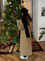 Rio three-button classic long coat