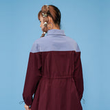 Trench One-piece [Wine Red] (6592084082806)