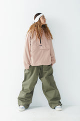 ロゴコットンスーパーワイドパンツ / BSR2223FWPT005 LOGO COTTON SUPER WIDE PANTS KHAKI