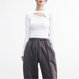 [NONCODE] Cutout T-shirt