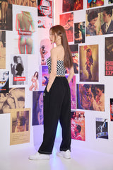 チェッカーボードスクエアトップ / TOP(9295) Checkerboard Square Top