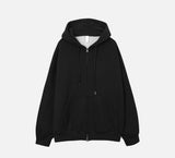 ソリッドコンビフードジップアップ