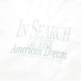 アメリカンドリームクロップTシャツ/AMERICAN DREAM CROP TEE [WHITE]