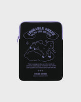ADORABLE SHEEP-BLACK(IPAD POUCH) (6605057196150)