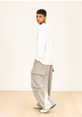 ディビジョンワイドカーゴパンツ/DIVISION WIDE CARGO STRING PANTS