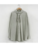 Eco scarf shirt (3 color) (6678006923382)