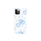 lollipop heart hard case-blue