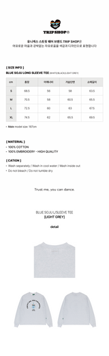 BLUE SOJU L/SLEEVE TEE