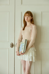 BALLET ONE-SHOULDER KNIT