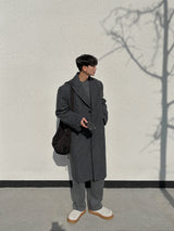 ASCLO Power Shoulder Stripe Coat (2color)