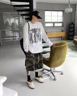 No.0288 square loose T