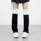 [NONCODE] Curtain Coloring Leg Warmer