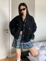 Perfect black denim jacket