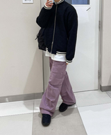 No.9964　コールカーゴワイドパンツ/ (4color)