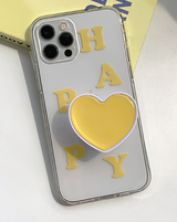 ヘプビイェロートランスペアレントケース / Hepbi Yellow Transparent Case