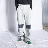 レーサーレザーパンツ / Racer Leather Pants (Gray)