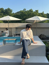 ラウアイスリネン長袖Tシャツ