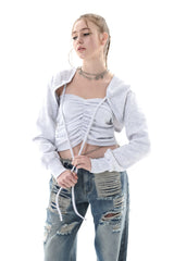 フリースボレロセット/FLEECED BOLERO SET