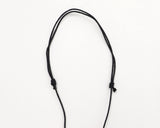 Kayu Vintage Gemstone Leather Necklace